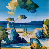 Hard canvas oil painting
