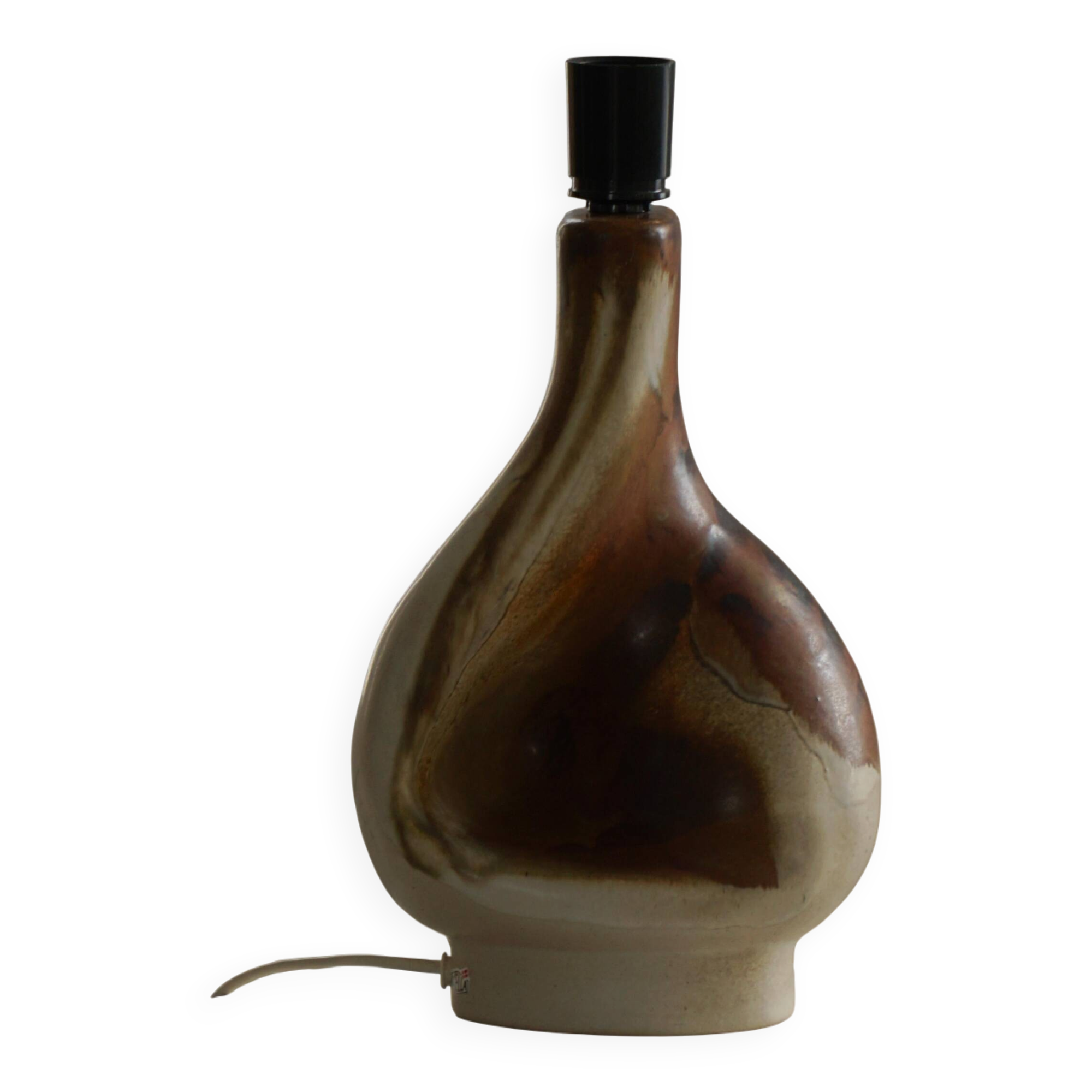 Axella Stoneware, sculptural table lamp from Denmark in stoneware, Model No 989, 1960s-70s.