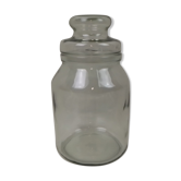Airtight thick glass jar
