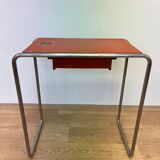 Bauhaus tubular steel chrome table model R12 by Robert Slezak - 1930s