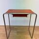 Bauhaus tubular steel chrome table model R12 by Robert Slezak - 1930s