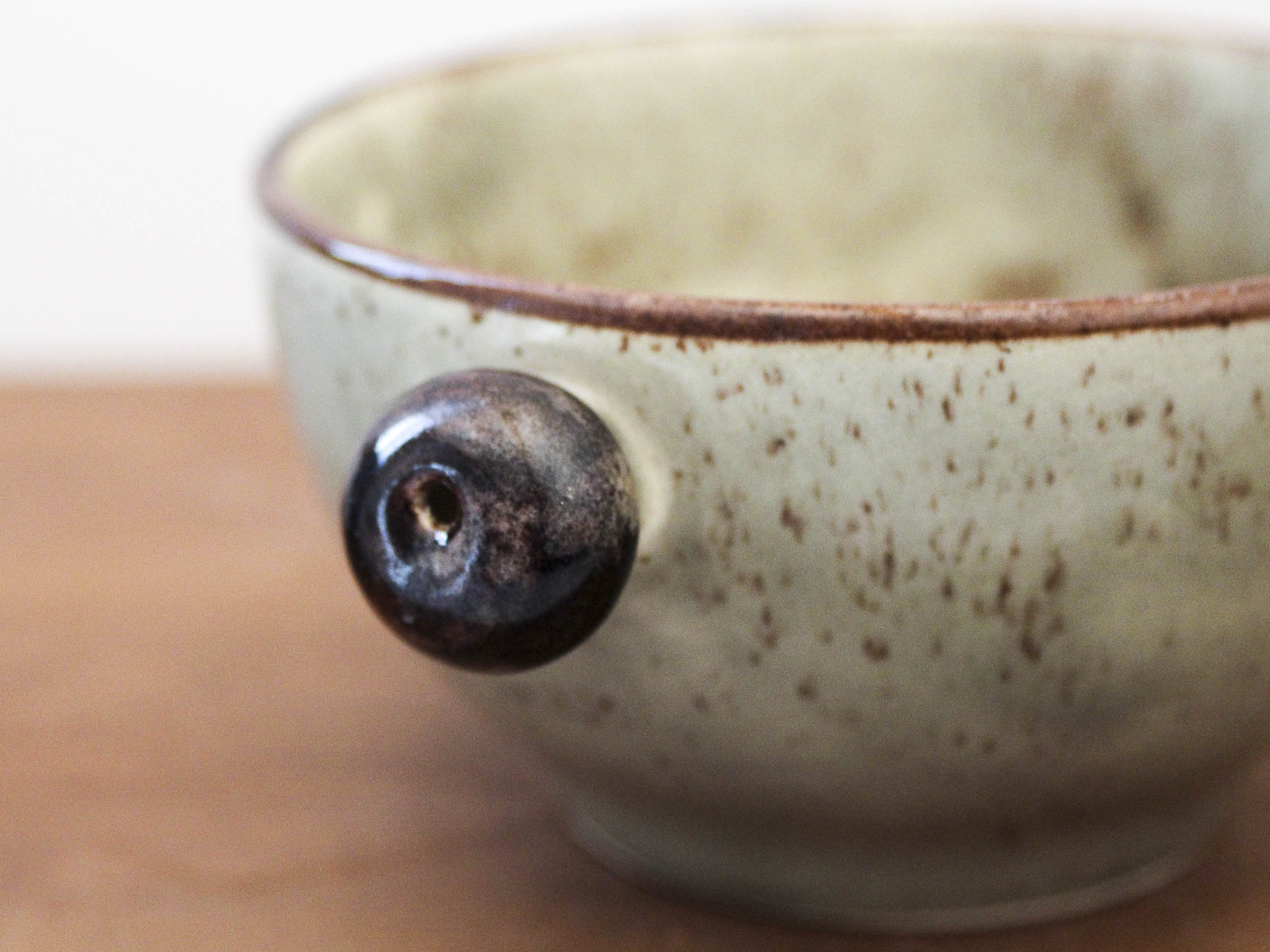 Glazed ceramic bowls Les Grottes Dieulefit