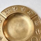 Cendrier en laiton astrologie