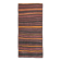 Vintage Turkish Striped Orange Purple Runner Rug 107x233