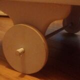Vintage trailer bed