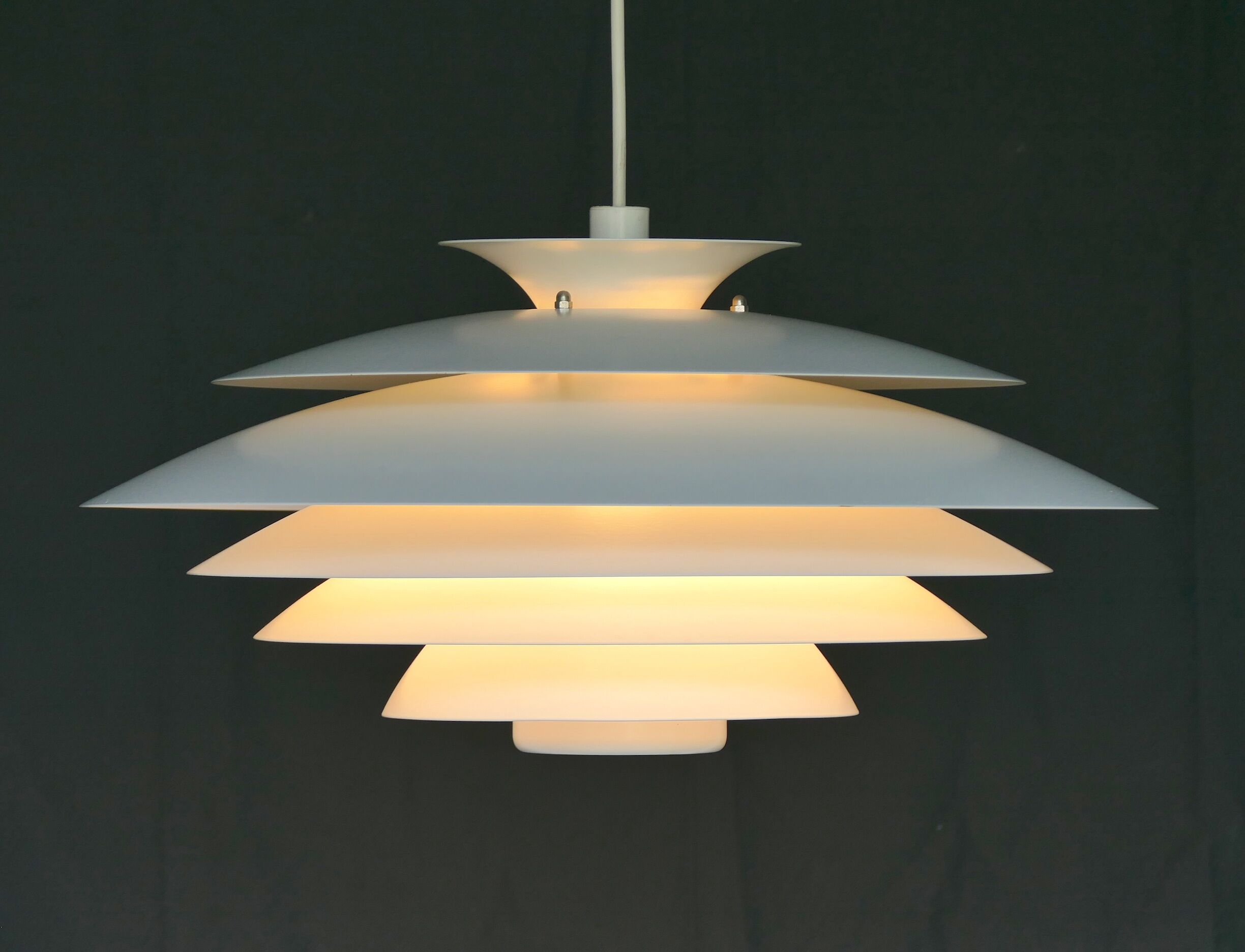 Scandinavian hanging lamp by Formlight circa 60