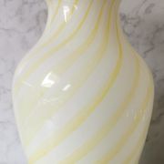 Blown glass vase Italy