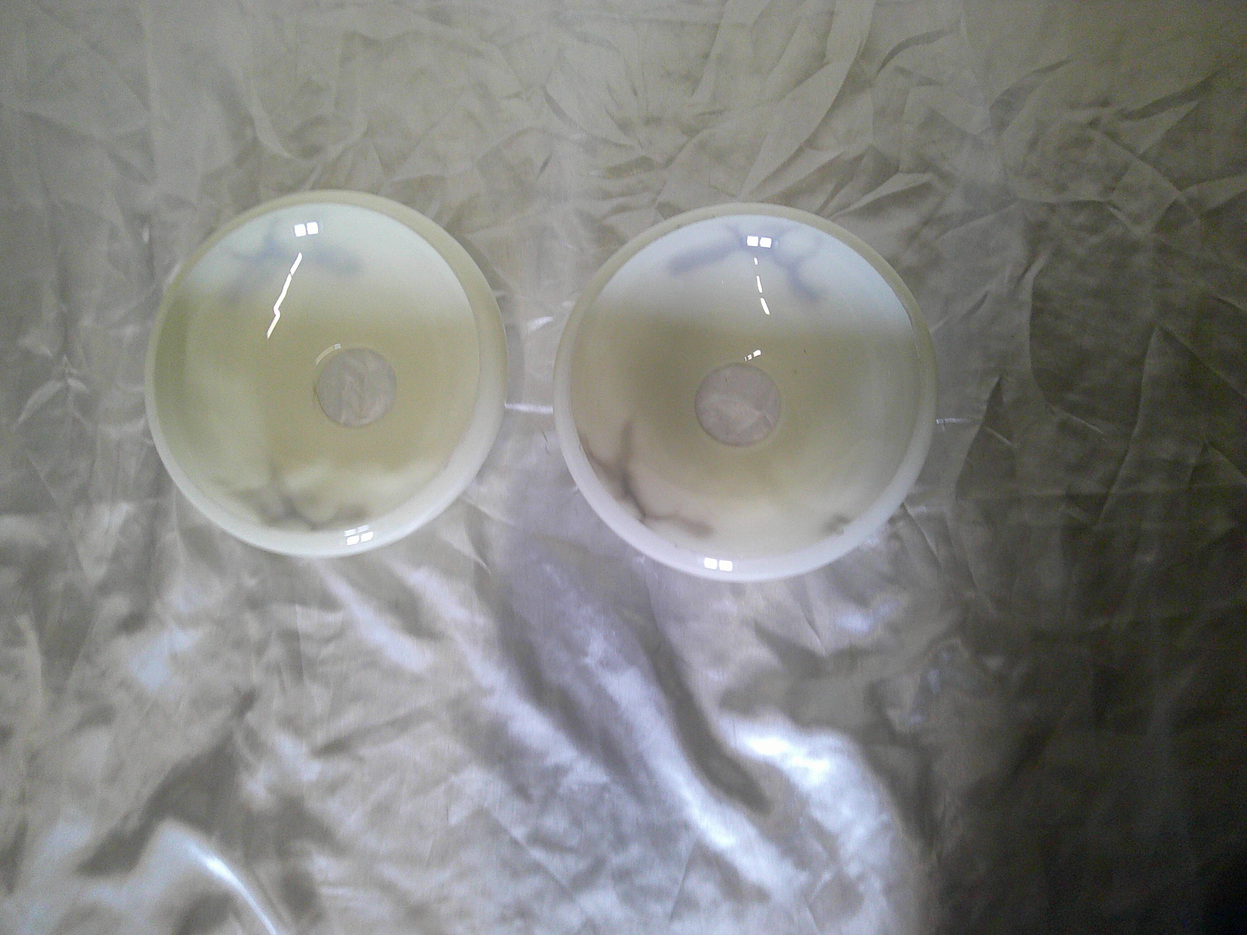 2 Art Deco lampshades