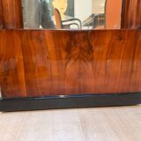 Small Biedermeier Wall Mirror, Cherry Veneer, South Germany, circa 1820