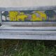 Banc de jardin enfant