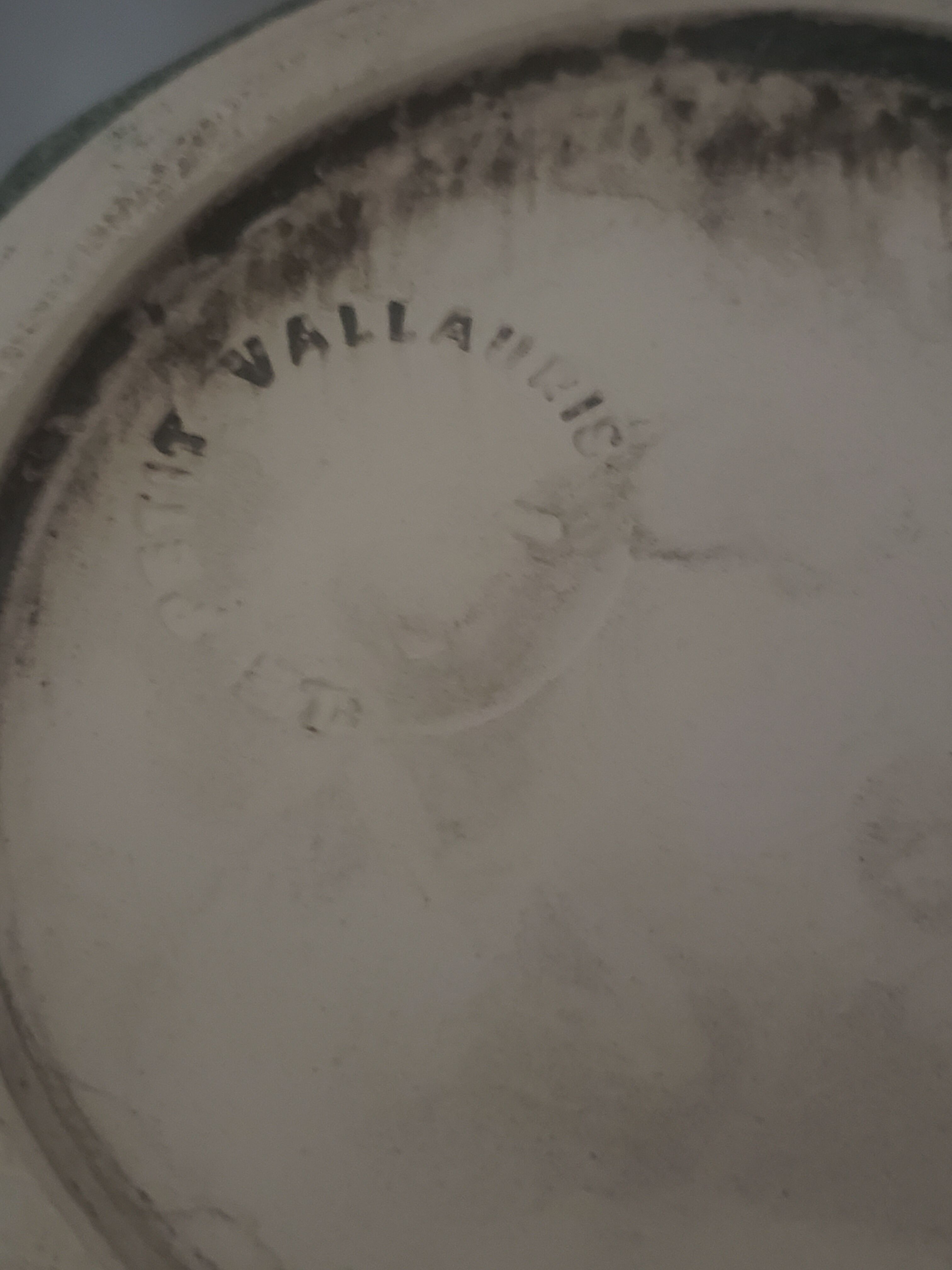 Vallauris moonstone vase