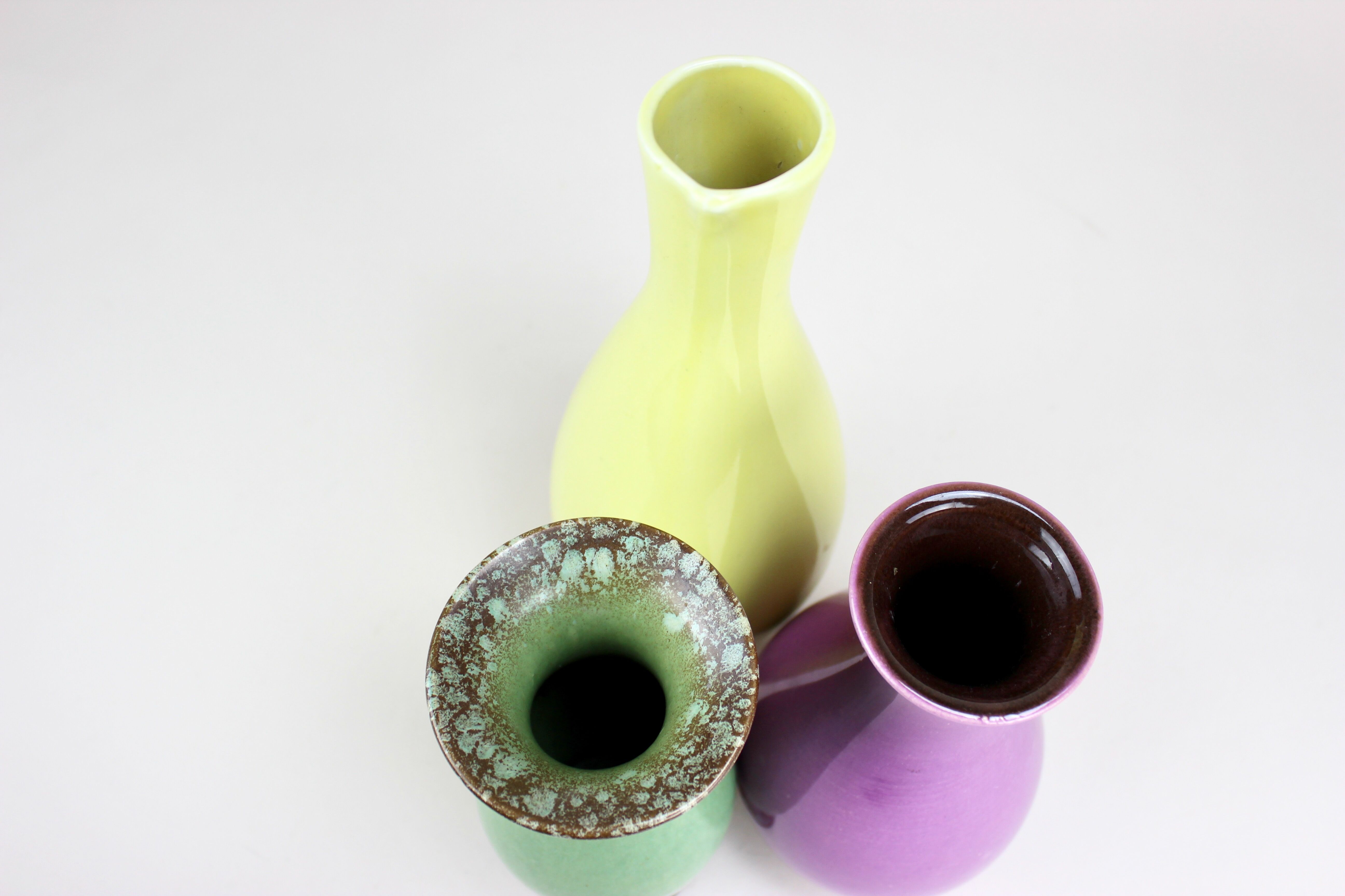 Vases westgerman pottery Scheurich Jasba