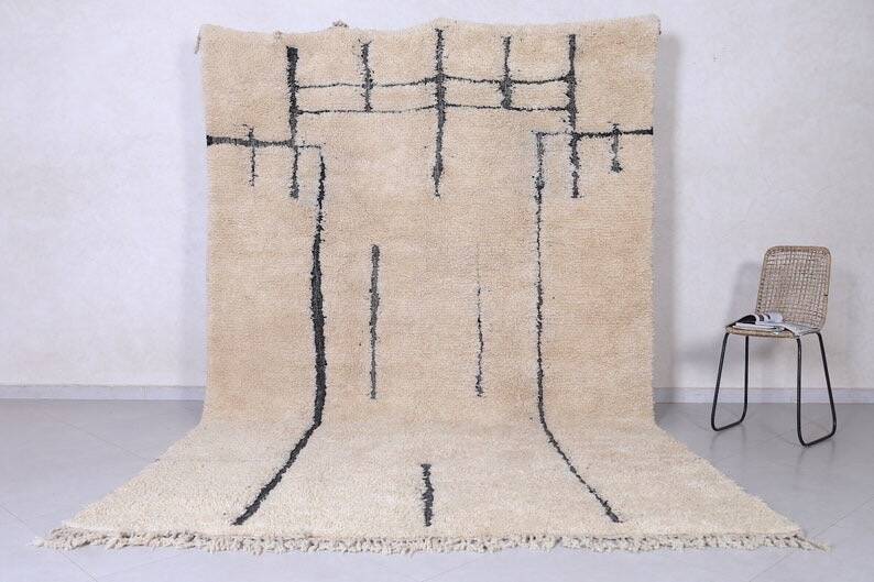 Tapis en laine taille 2/2 m