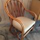 Paire de Fauteuil en rotin circaa 1960