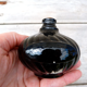 Ink bottle 1900 in black glass