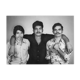 Portrait of three Rajasthan pals