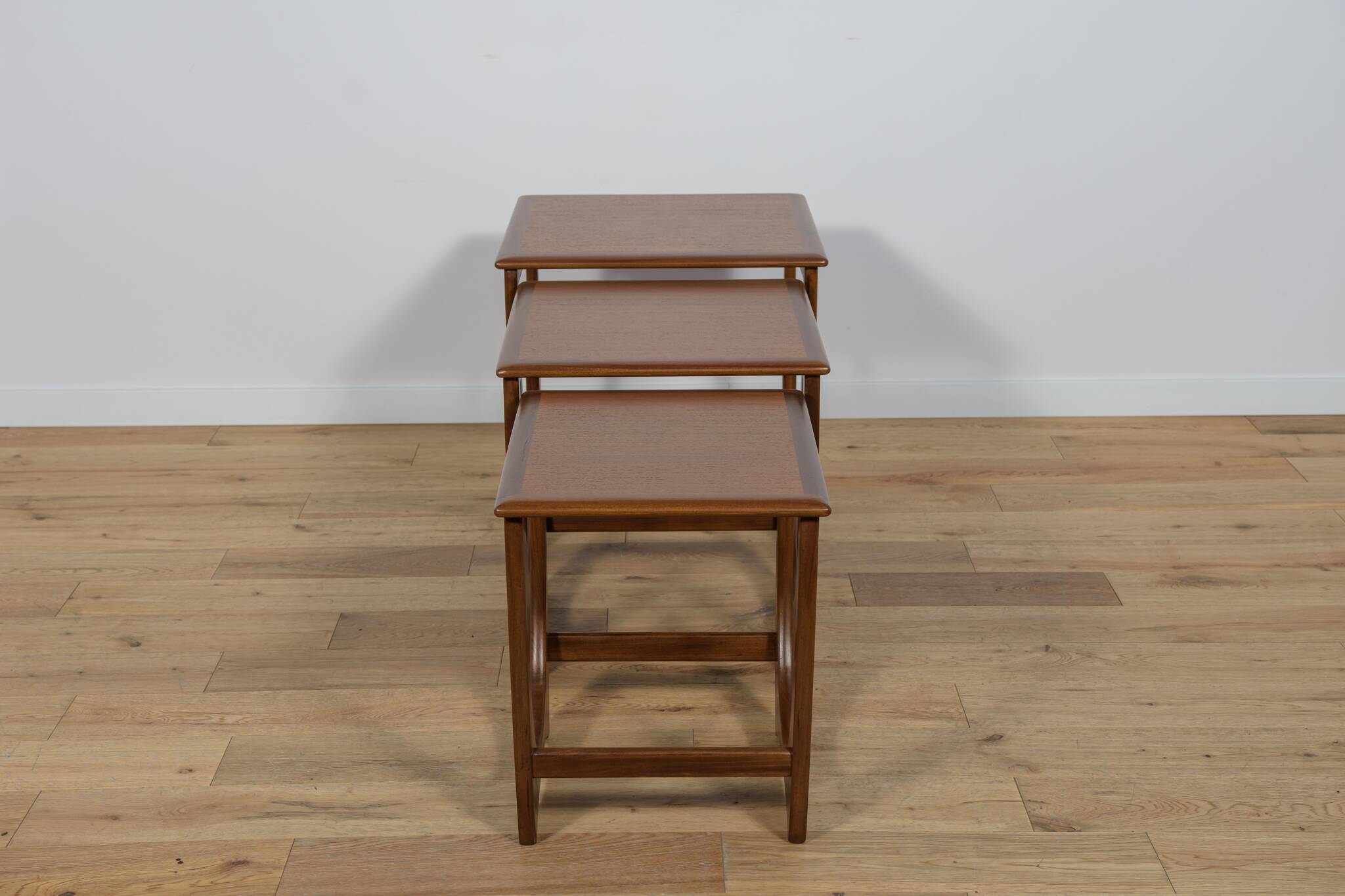 Mid-Century Teak Nesting Tables by V. Wilkins for G-Plan, United Knigdom, 1970s, Set of 3