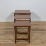 Mid-Century Teak Nesting Tables by V. Wilkins for G-Plan, United Knigdom, 1970s, Set of 3