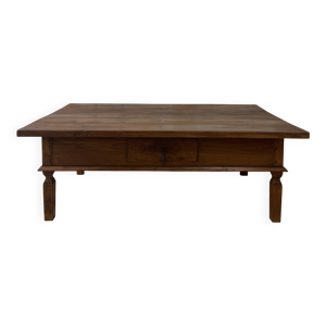 table basse de ferme - tiroir