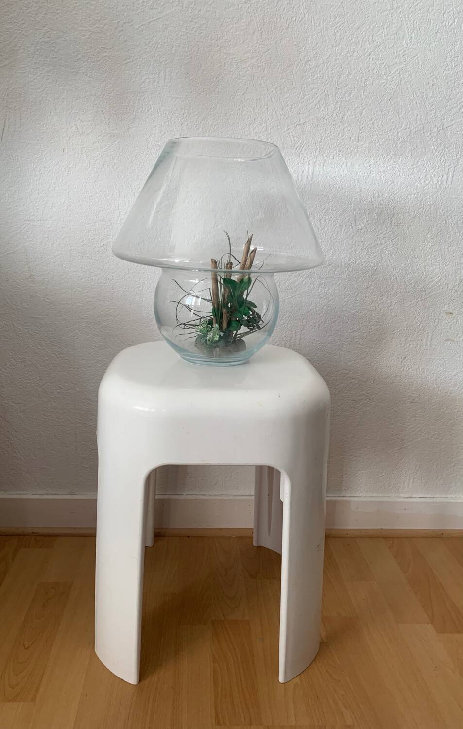 Vintage plastic stool from the 70s