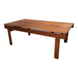 Vintage teak coffee table designed by HW Klein for Bramin 1960s