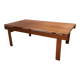 Vintage teak coffee table designed by H.W. Klein for Bramin, 1960s.