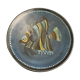 Ceramic fish plate Jean De Lespinasse