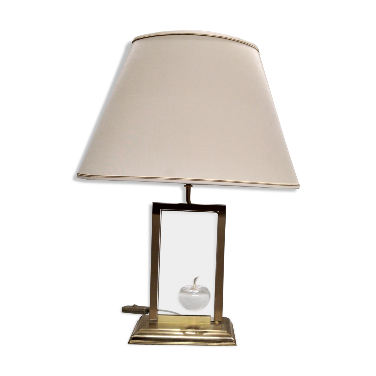 Homemade apple lamp the dolphin 1970