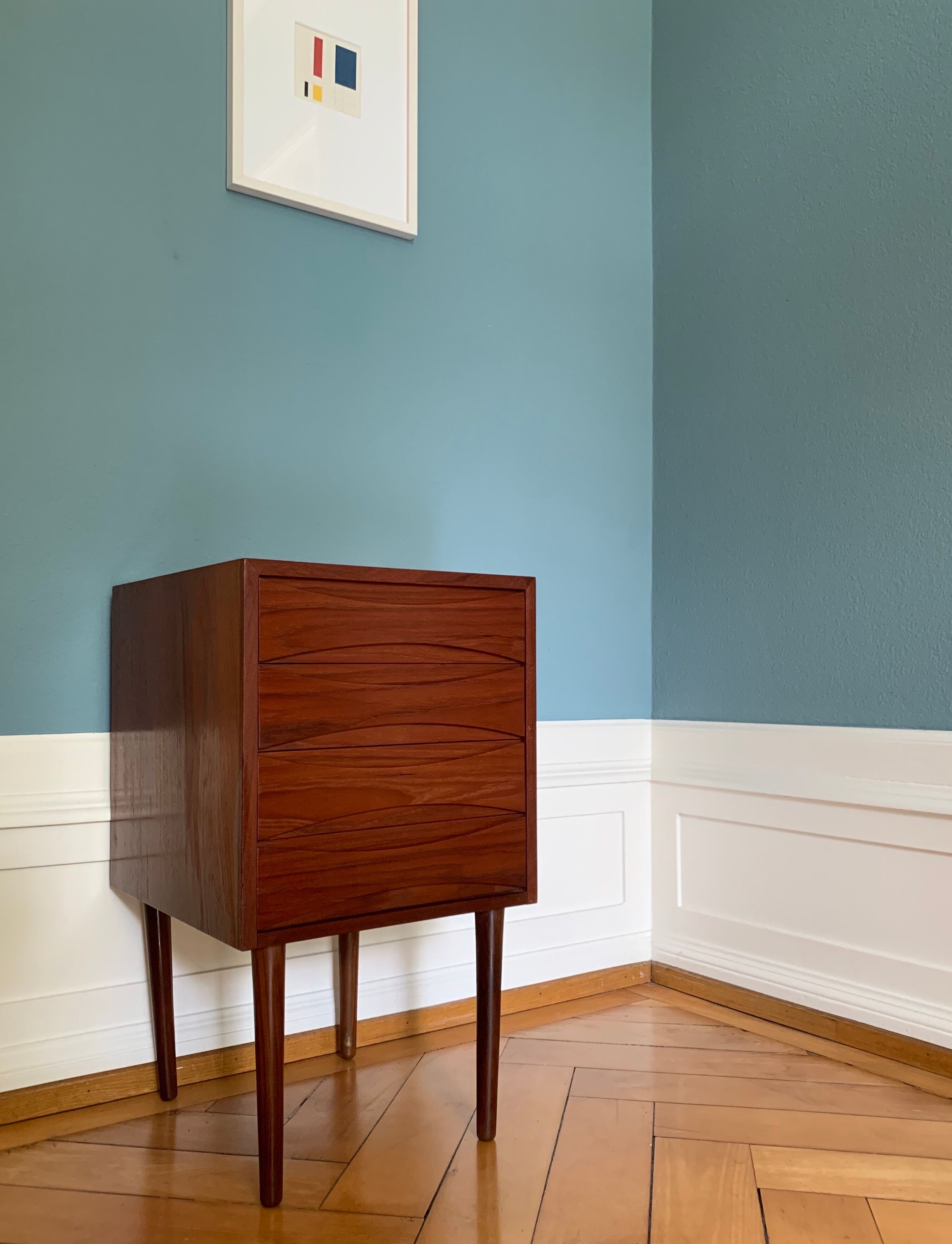 Danish MidCentury Teak Chest of Drawers by Arne Vodder