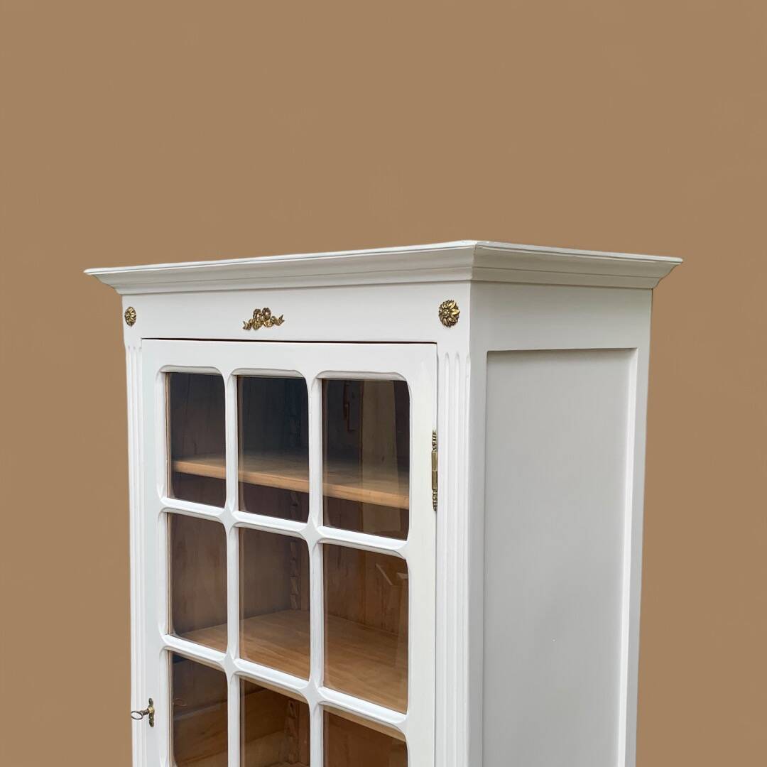 Antique Parisian glass cabinet H150