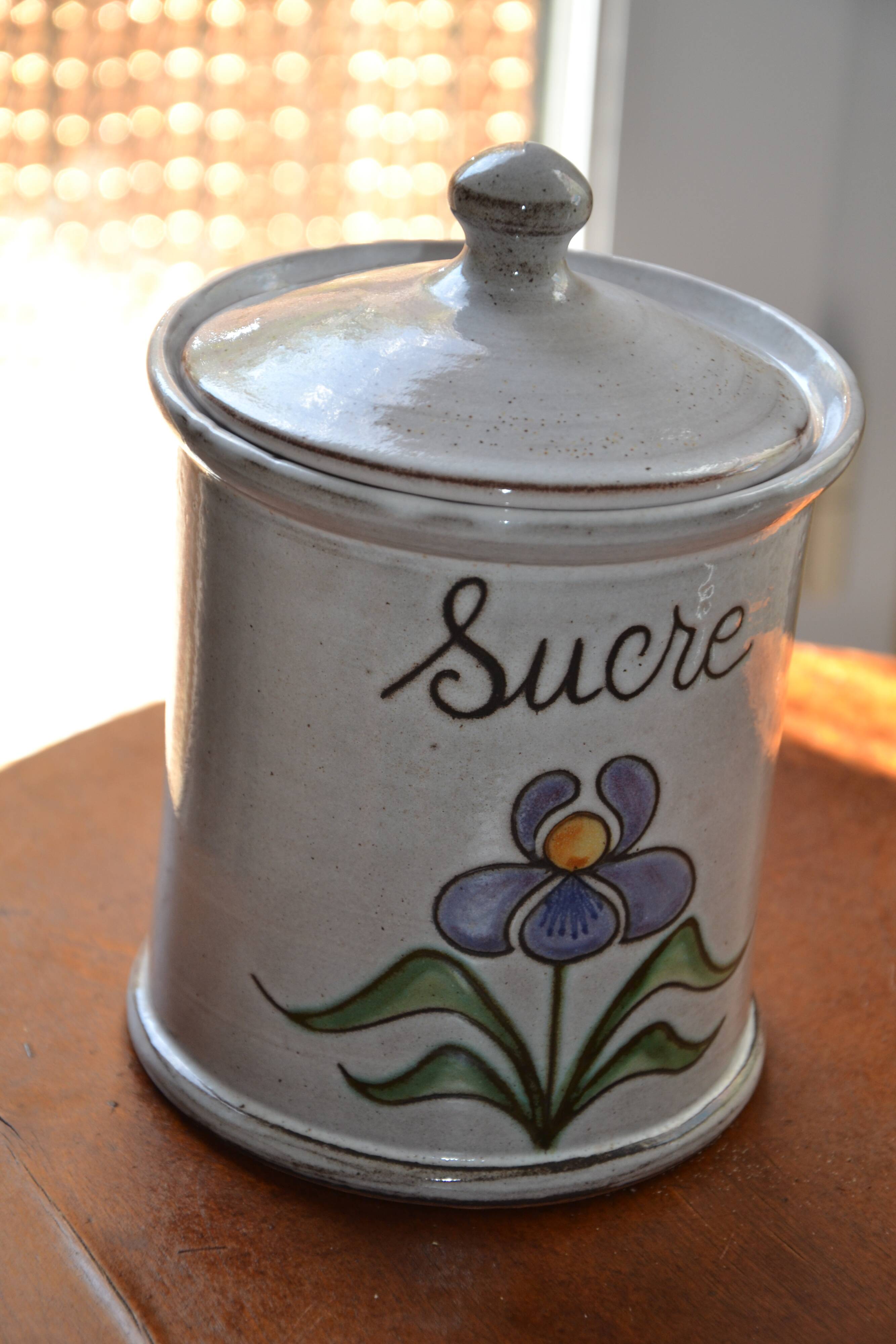 Vallauris sugar pot