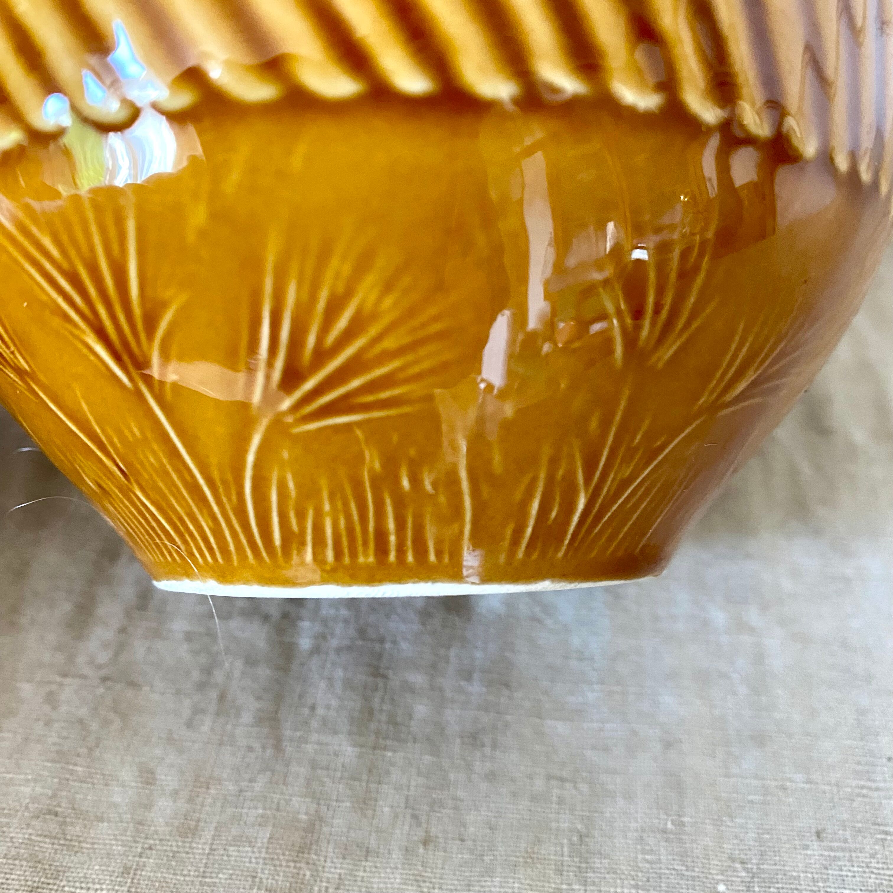 Bols sarreguemines caramel vintage