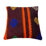 Turkish kilim cushion cover 40 x 40 cm