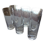 1 SET of 6 CRISTAL DE SEVRES COCKTAIL glasses
