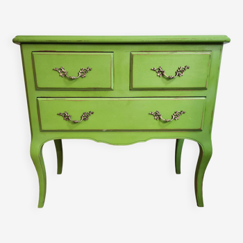 Commode vert anis