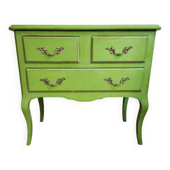 Anise green chest of drawers