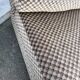 Vintage 70s geometric patterned armchair