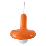 Orange ceiling pendant light