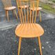 Suite of 4 Baumann chairs, Menuet model.