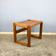 Table d'appoint, teck massif, années 1960