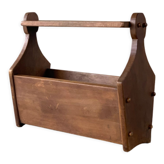 Porte magazines en bois
