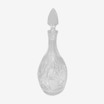 Carafe cristal taillé