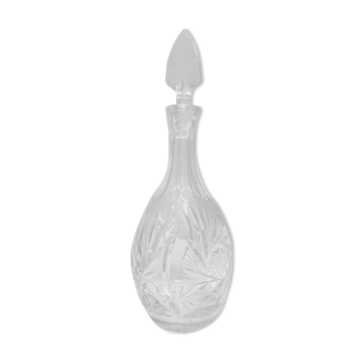 Carafe cristal taillé