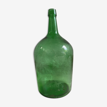 Demijohn vintage green bottle 5L