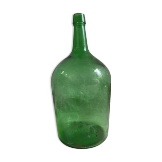 Demijohn vintage green bottle 5L