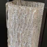 Lampadaire arlus en métal et 4 abats-jour en verre