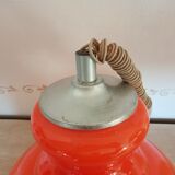 orange opaline kitchen chandelier