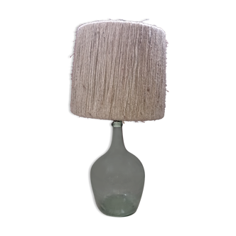 Jute rope lamp