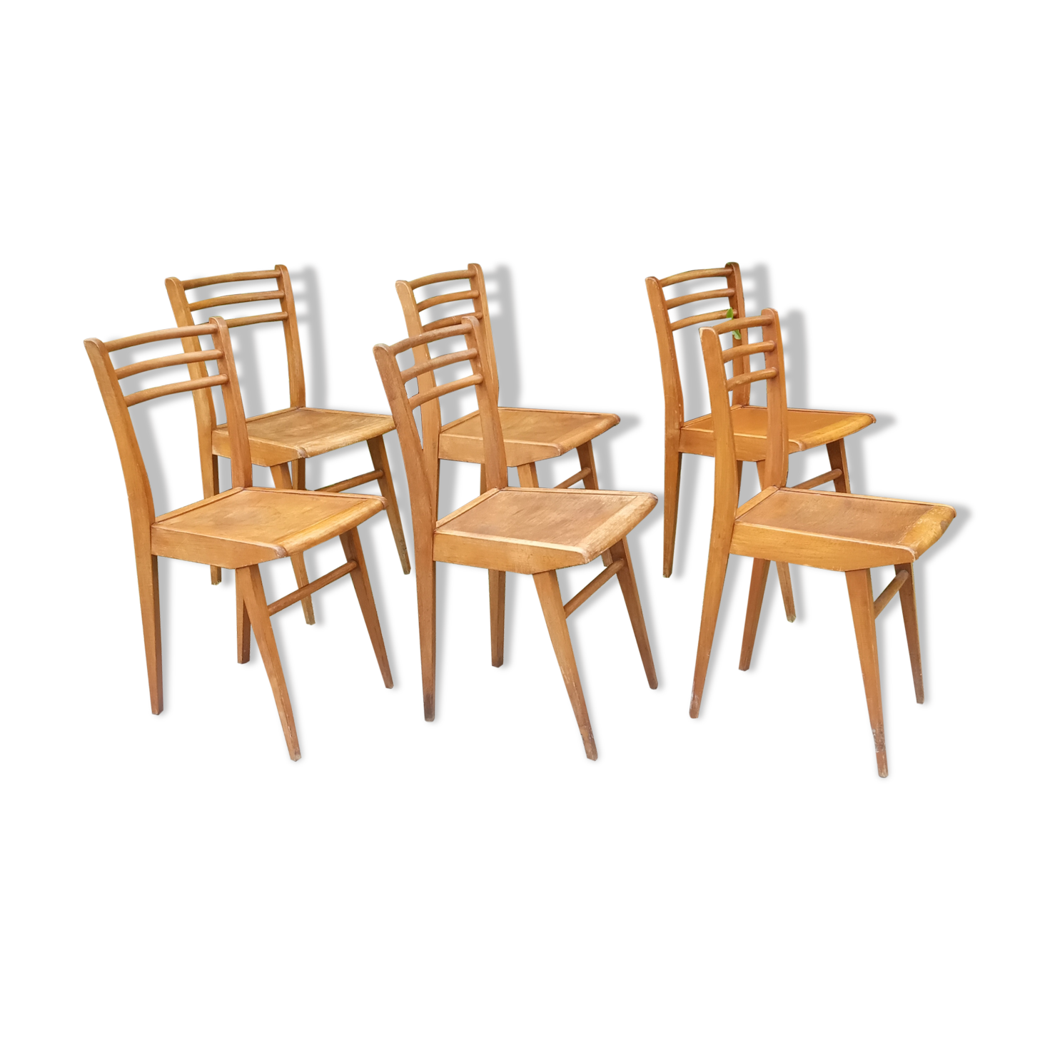 Set of 6 bistro chairs