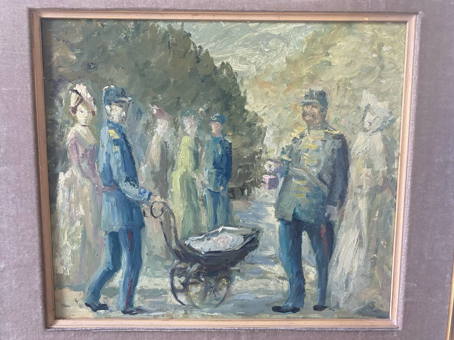 Family scene by D. Chamoiseaux